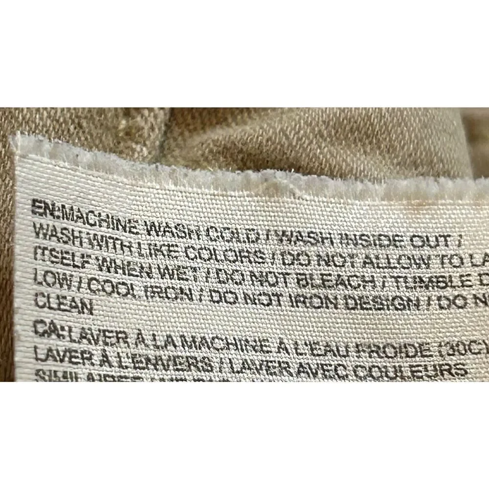 Levi's 511 Slim Brown Jeans Boys 16 Reg 28 x 30 Adjustable Waist